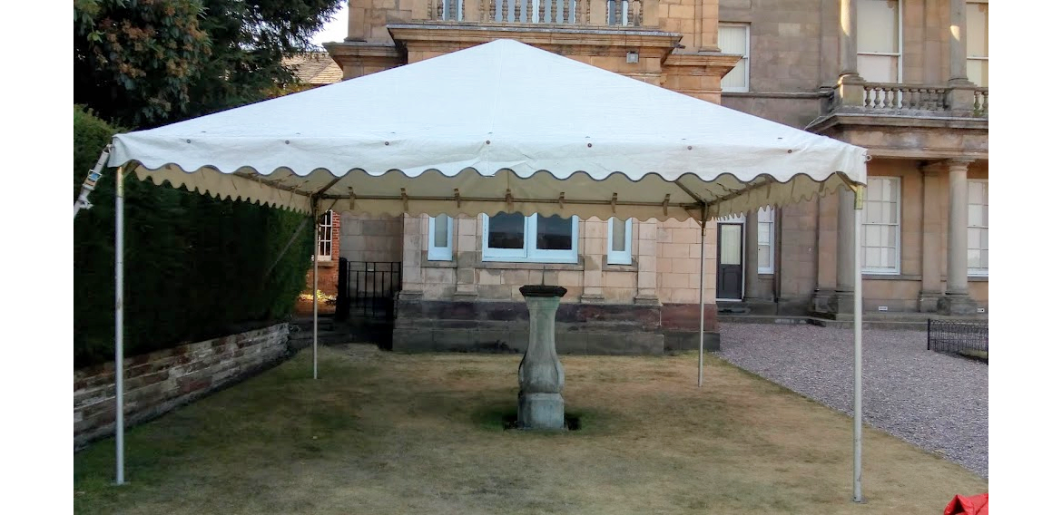 15x15ft Modular frame tent, no sides